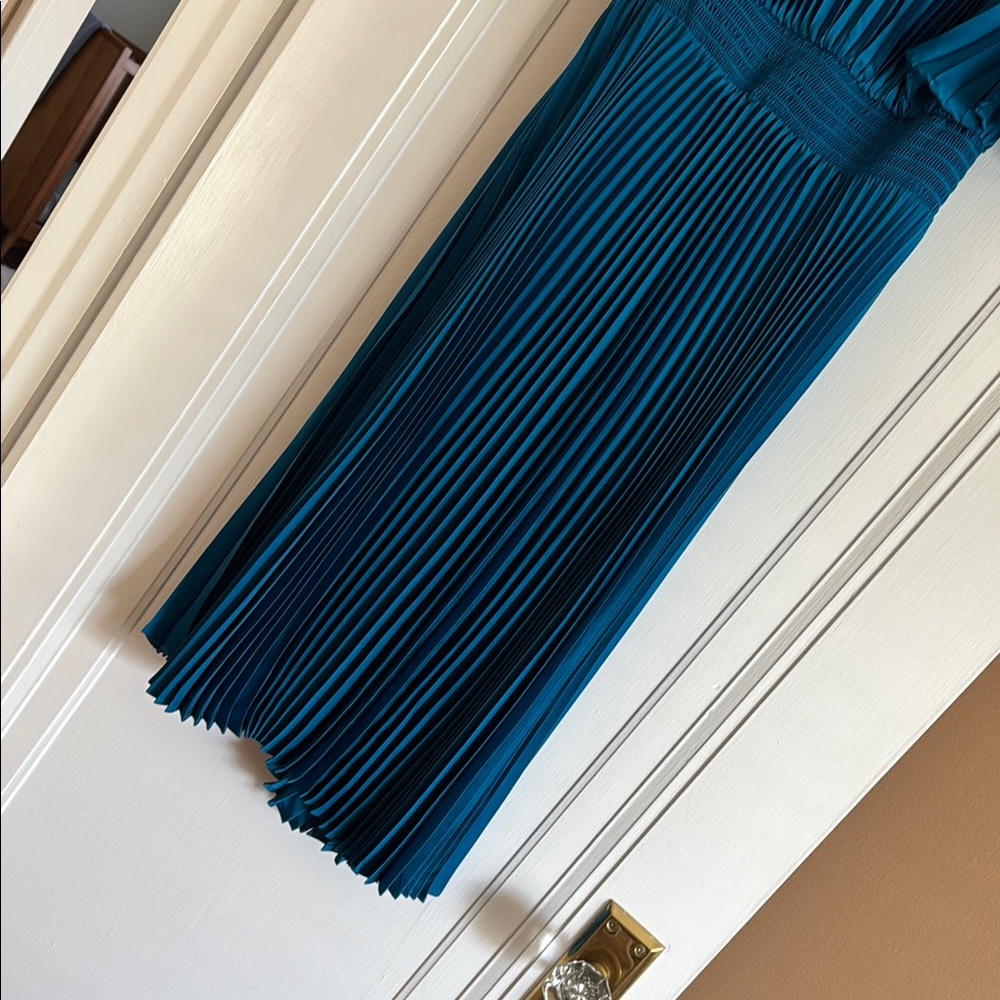 Express Mykonos Pleated Dress View 4